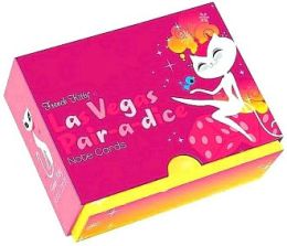 French Kitty in Las Vegas Pair-a-Dice: Upright Note Cards