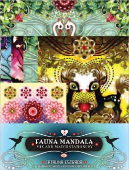 Mix and Match Stationery: Fauna Mandala Chronicle Books Staff