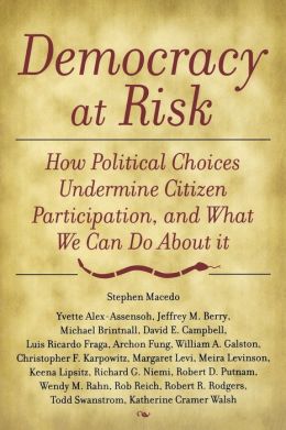 Democracy at Risk: How Political Choices Undermine Citizen Participation and What We Can Do about It