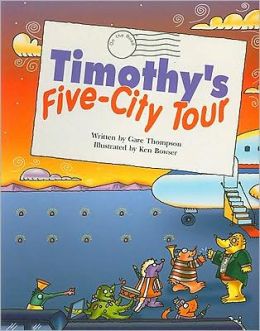 Steck-Vaughn Pair-It Books Fluency Stage 4: Student Reader Timothy's Five-City Tour , Story Book