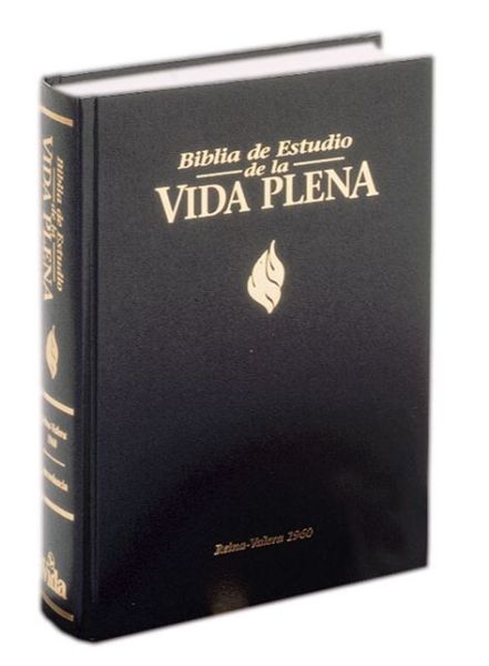 Biblia de Estudio de la Vida Plena: Reina-Valera 1960, piel especial negro, indice