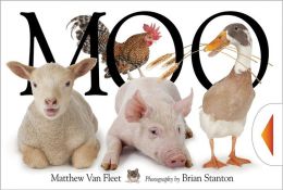 Moo!. Illustrated by Matthew Van Fleet