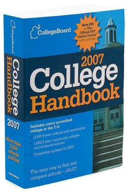 College Board College Handbook 2007