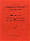 Supplement to the Preliminary Survey of the Mexican Collection