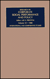 Research in Corporate Social Performance and Policy: International and Comparative Studies