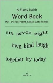A Funny Dolch Word Book #3: Stories, Fables, Word Search Puzzles
