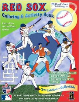 Red Sox Coloring and Activity Book Connery-Boyd