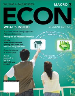 ECON Macro 3 (with CourseMate Printed Access Card) William A. McEachern