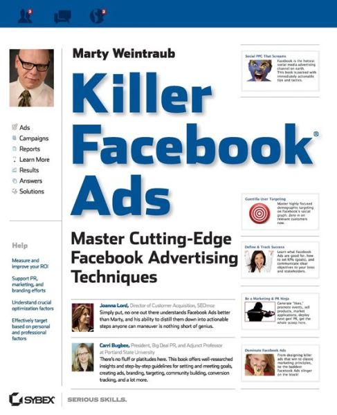 Book free download pdf format Killer Facebook Ads: Master Cutting-Edge Facebook Advertising Techniques in English 9781118022511 by Marty Weintraub