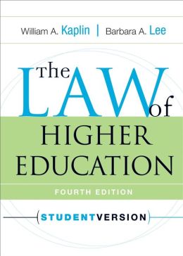 The Law of Higher Education