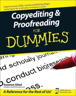 Copyediting and Proofreading For Dummies