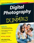 Book Cover Image. Title: Digital Photography For Dummies, Author: Julie Adair King