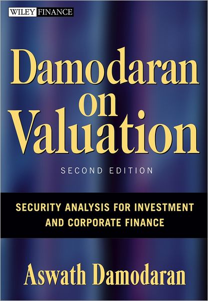 Free textbook download of bangladesh Damodaran on Valuation: Security Analysis for Investment and Corporate Finance by Aswath Damodaran MOBI PDF DJVU in English