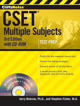 CliffsNotes CSET, with CD-ROM: Multiple Subjects