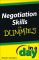 Negotiating Skills In a Day For Dummies