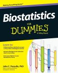 Book Cover Image. Title: Biostatistics For Dummies, Author: John Pezzullo