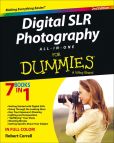 Book Cover Image. Title: Digital SLR Photography All-in-One For Dummies, Author: Robert Correll