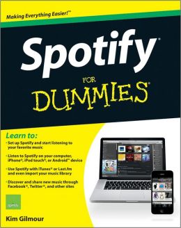 Spotify For Dummies Kim Gilmour