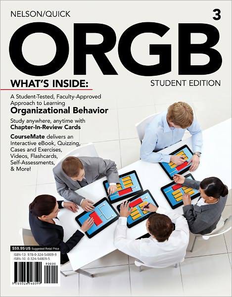 ORGB 3, Student Edition (with Management CourseMate with eBook and Career Transitions 2.0 Printed Access Card)