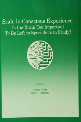 Scale in Conscious Experience: Is the Brain Too Important To Be Left To Specialists To Study? (INNS Series of Texts, Monographs, and Proceedings Series) Joseph S. King and Karl H. Pribram