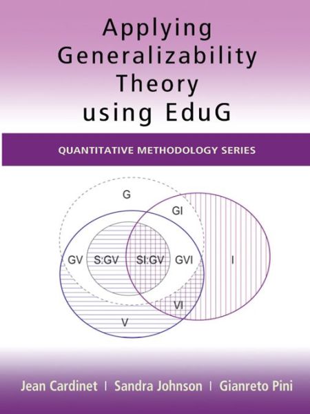 Download pdfs of books free Applying Generalizability Theory using EduG RTF FB2 DJVU