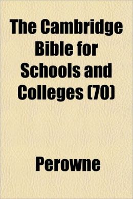 The Cambridge Bible for Schools and Colleges (70)