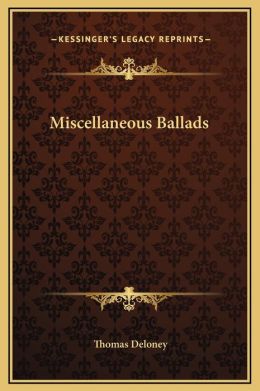 Miscellaneous Ballads