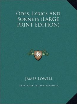 Odes, Lyrics and Sonnets