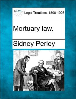 Mortuary Law.