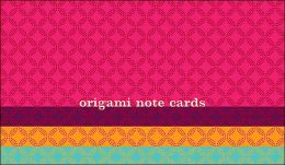 Origami Tri-Fold Note Cards