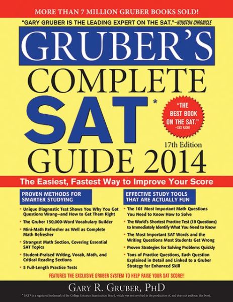 Amazon books download audio Gruber's Complete SAT Guide 2014, 17E