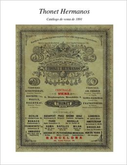 Hermanos Thonet. Catalogo De Venta De 1891.