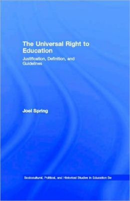 The Universal Right to Education