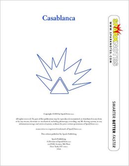 Casablanca (SparkNotes Film Guide Series)