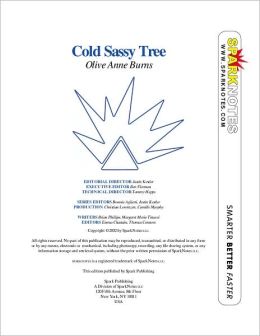 Cold Sassy Tree (SparkNotes Literature Guide Series)
