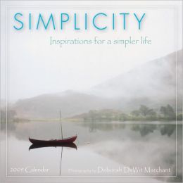 2009 Simplicity Mini Wall Calendar