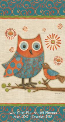 2014 Owls by Debbie Mumm Pocket Planner