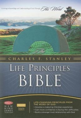 The Charles F. Stanley Life Principles Bible, NKJV (teal/charcoal) Dr. Charles F. Stanley