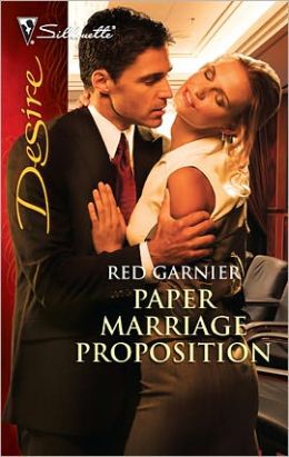 Paper Marriage Proposition (Silhouette Desire) Red Garnier