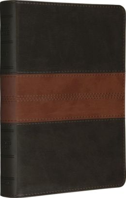 ESV Personal Sized Reference Bible Forest/Tan Trail Design