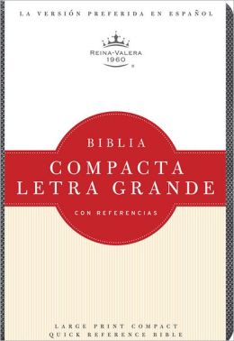 RVR 1960 Biblia Compacta Letra Grande, Imitacion Piel (Cuarzo grisado)