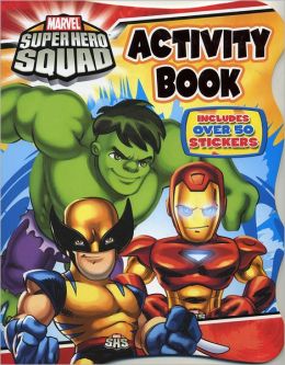 Super Hero Squad Coloring Book