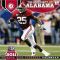 2011 Alabama Crimson Tide 12X12 Wall Calendar