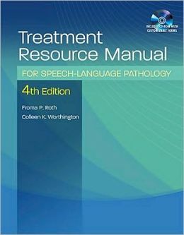 Treatment Resource Manual for Speech Language Pathology
