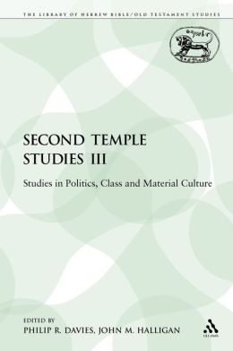 Second Temple Studies Iii
