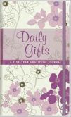 Product Image. Title: Daily Gifts: A Five Year Gratitude Journal