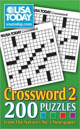  Today Crossword Puzzles on Barnes   Noble   Usa Today Crossword 2  200 Puzzles From The Nations