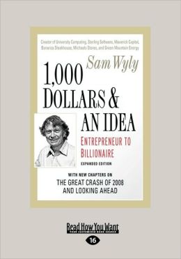 1,000 Dollars And An Idea
