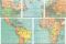 Vintage Map Sticky Notes