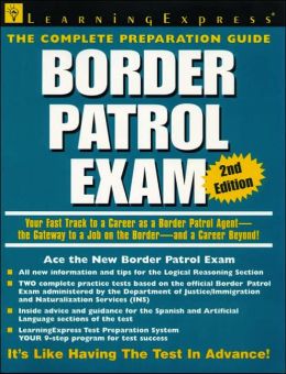 Border Patrol Exam By LearningExpress | 9781576853535 | Paperback ...